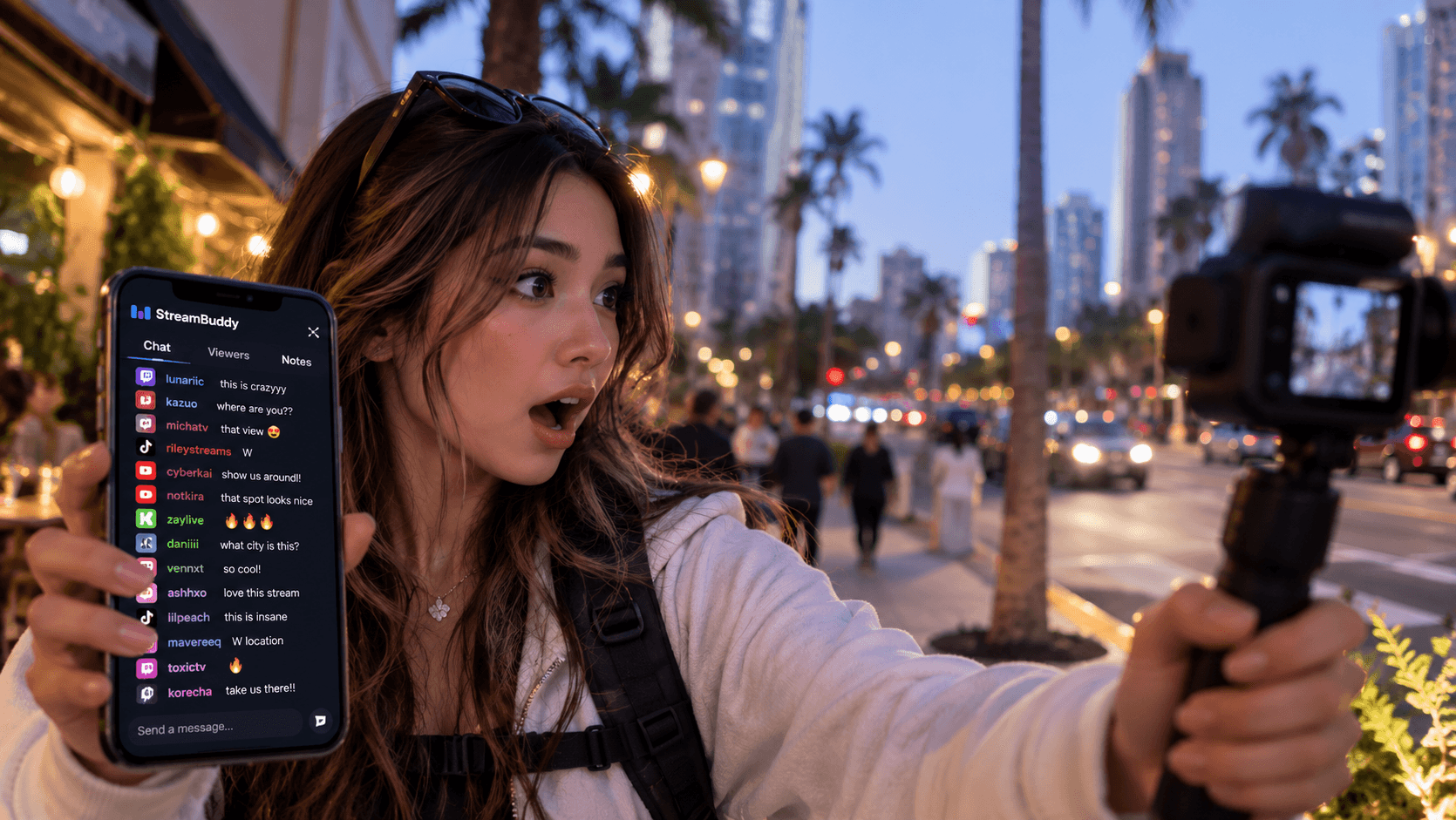 How to handle chat during IRL streams
