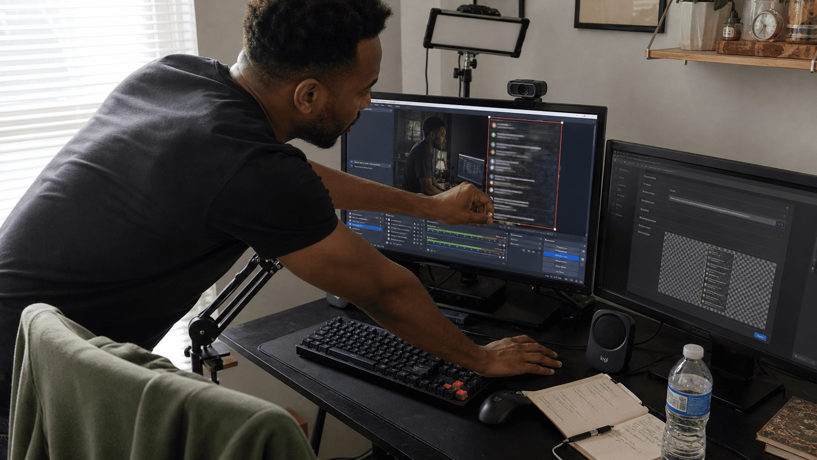 Putting your combined chat on stream with OBS